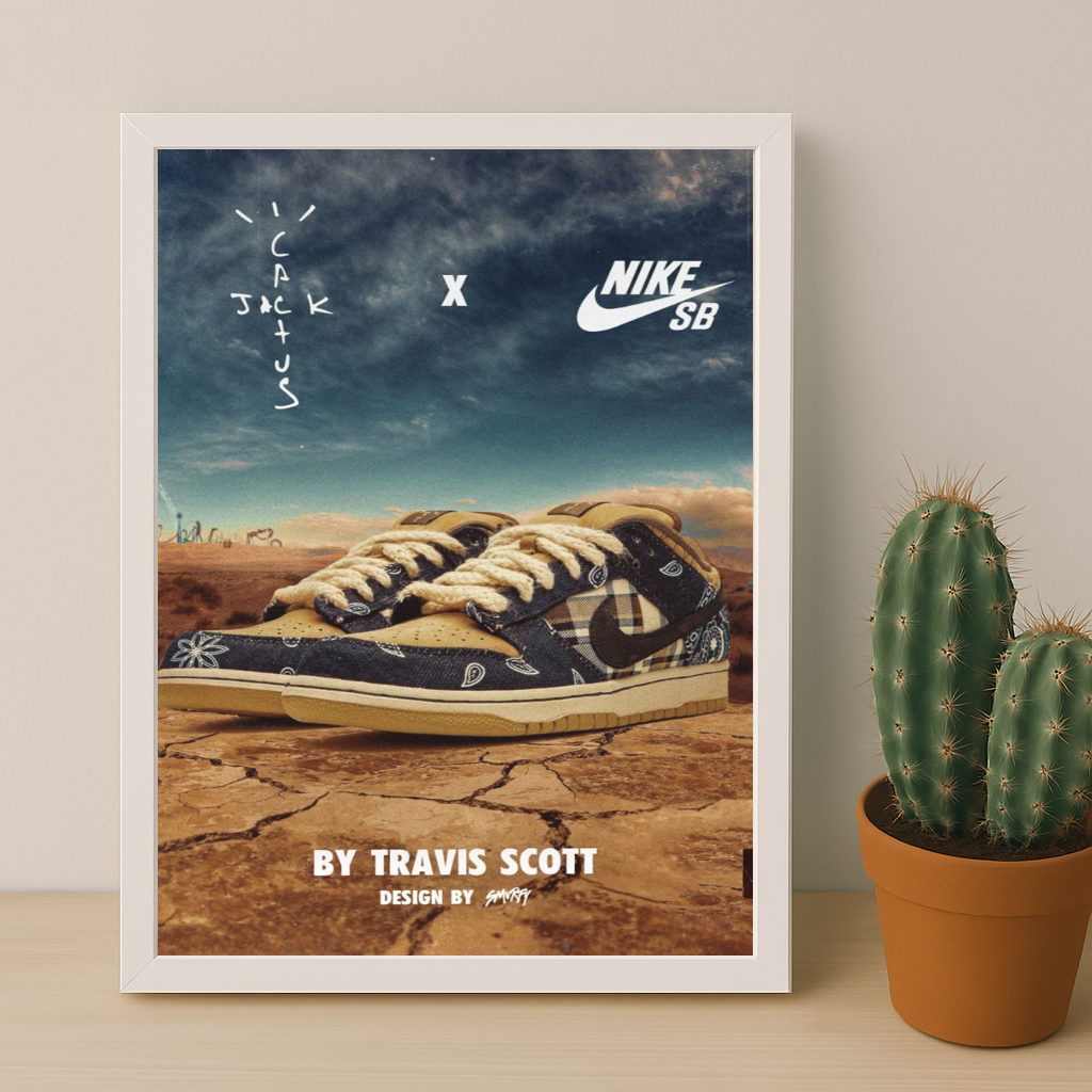 Poster Nike SB x Travis Scott