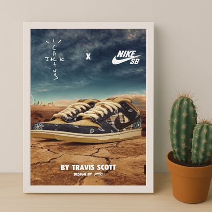 Poster Nike SB x Travis Scott