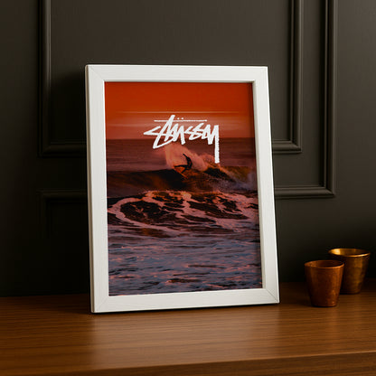 Cadre photo Stüssy - Red surf