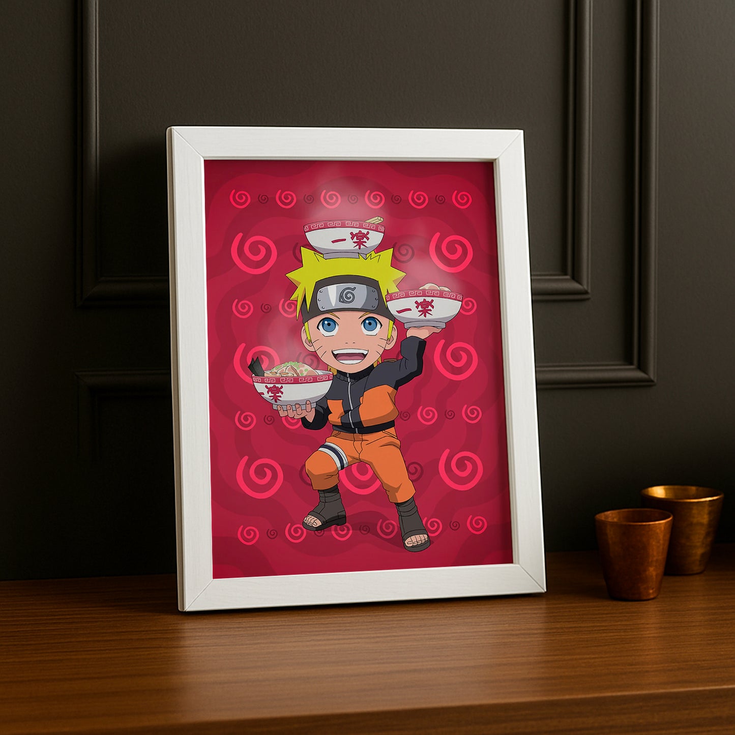 Cadre Photo Naruto - Naruto Bol de Ramen