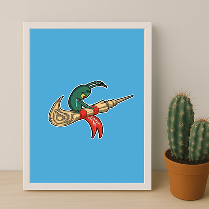 Poster Nike Logo Plankton