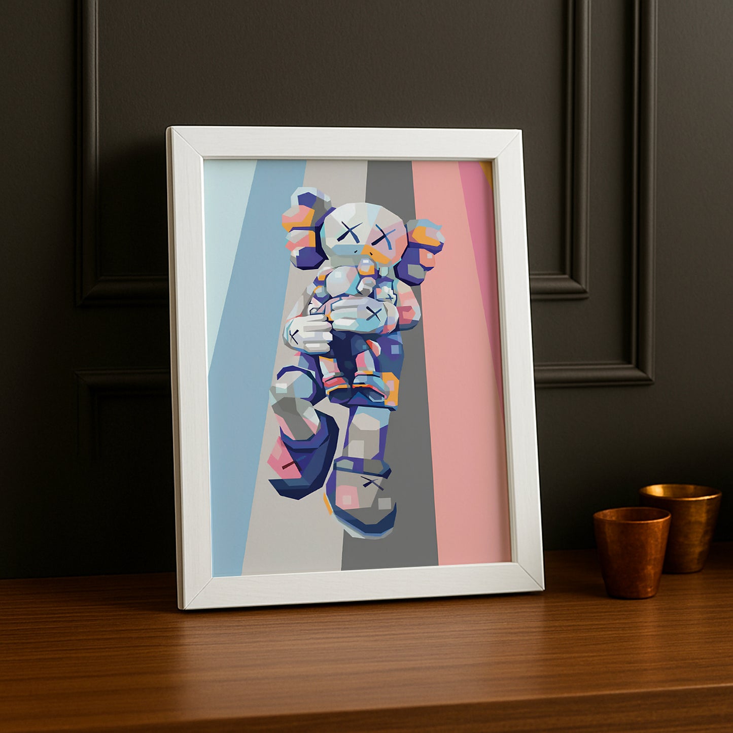 Cadre photo Kaws - 3D