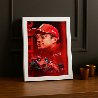 Cadre photo Charles Leclerc Formula 1