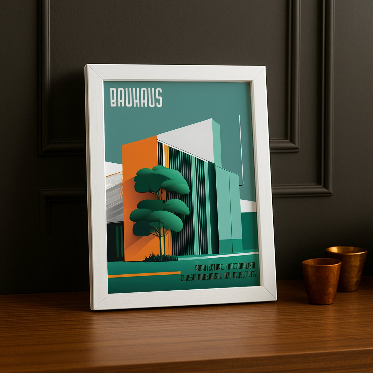 Cadre photo Bauhaus Architecture