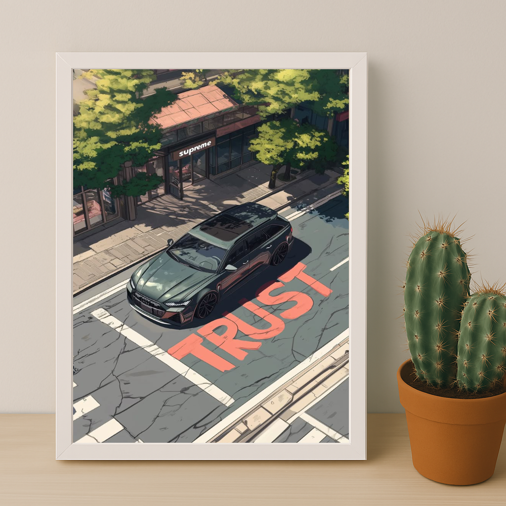 Audi RS6 - Poster
