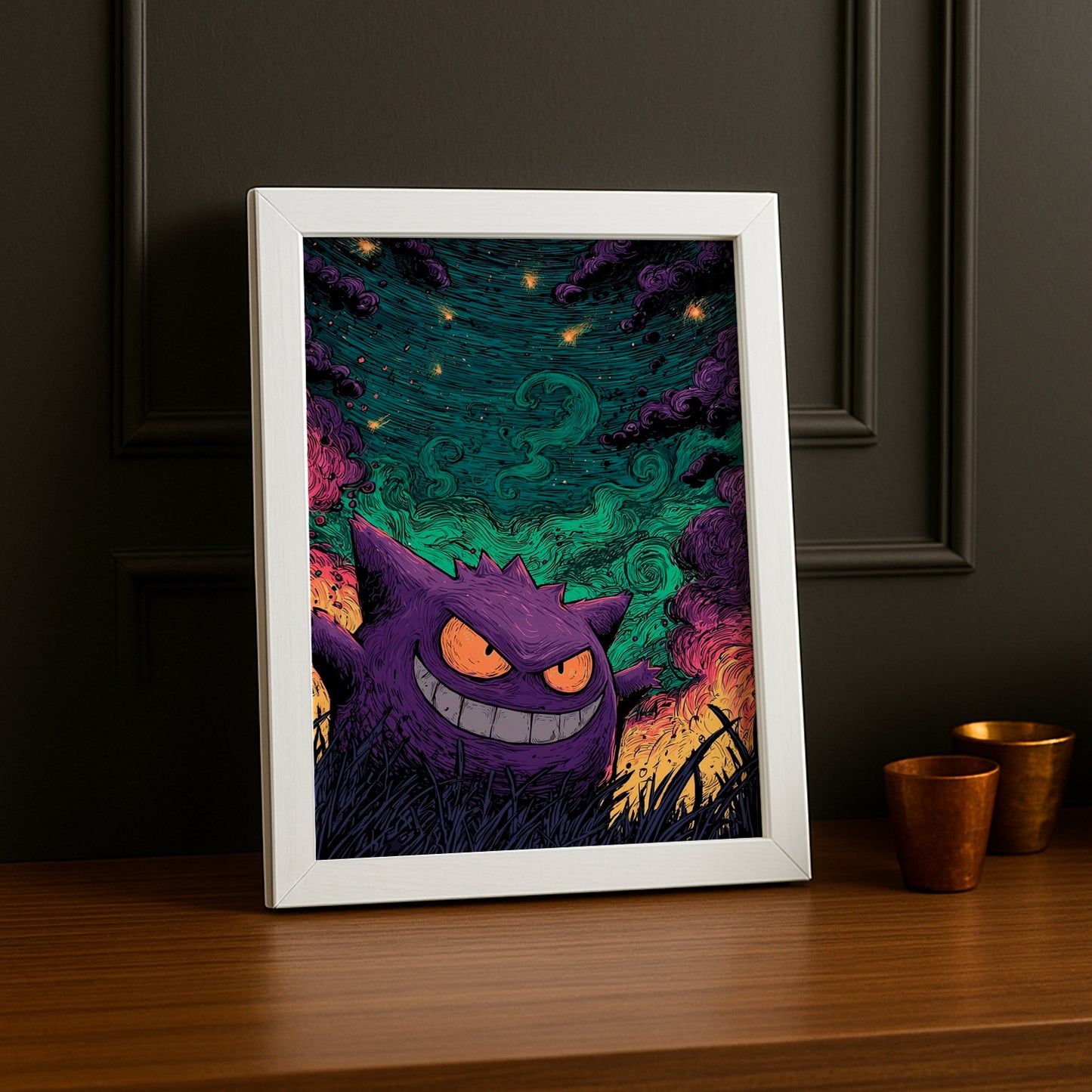 Cadre Photo Pokémon - Dark Gengar