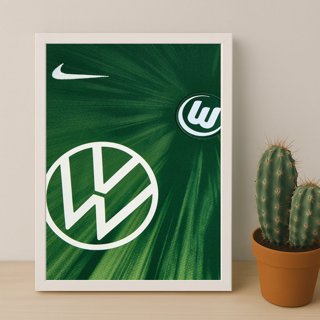 Poster Maillot Football - Wolfsburg Kit 25-26