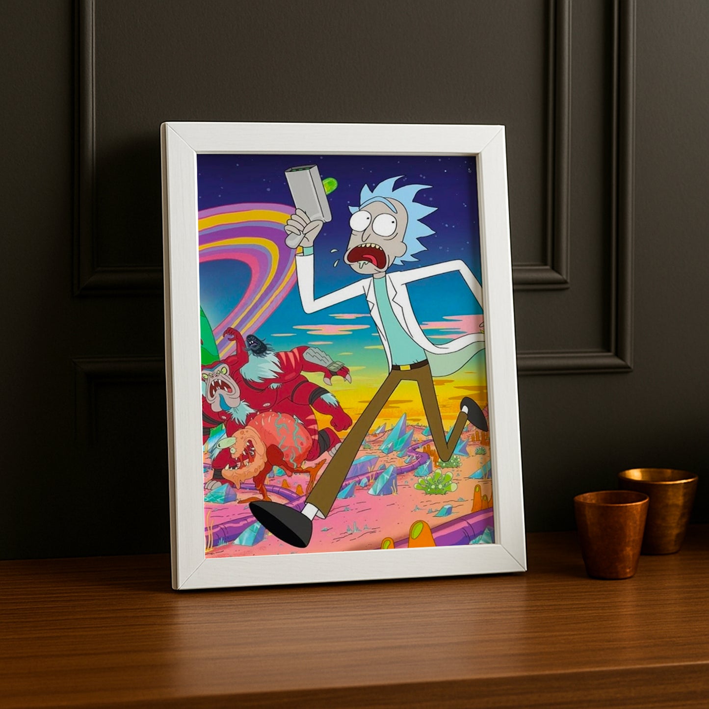 Rick und Morty-Fotorahmen 
