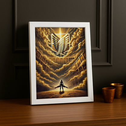 Cadre Photo Attack On Titan - Logo