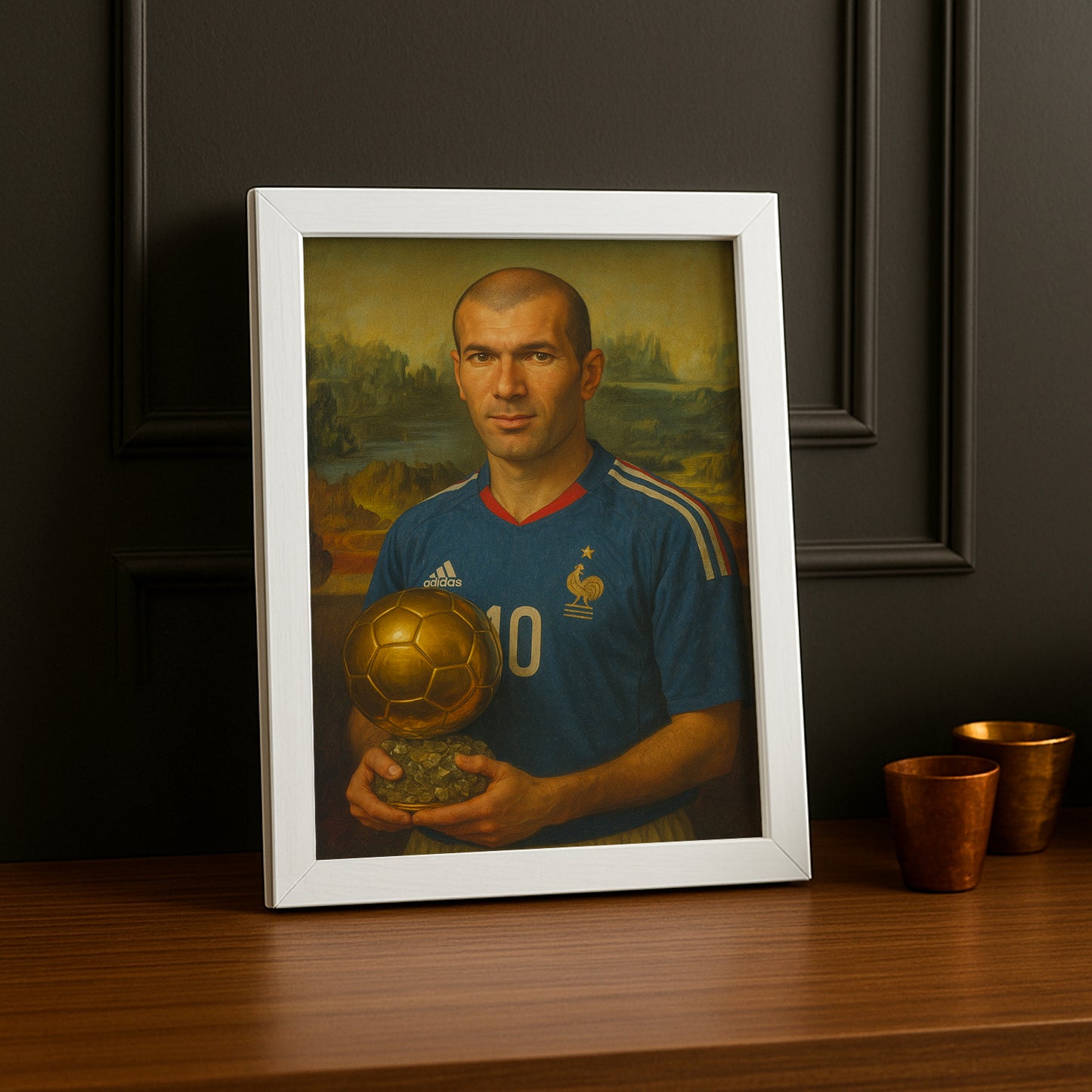 Poster Ballon d'Or - Zinédine Zidane