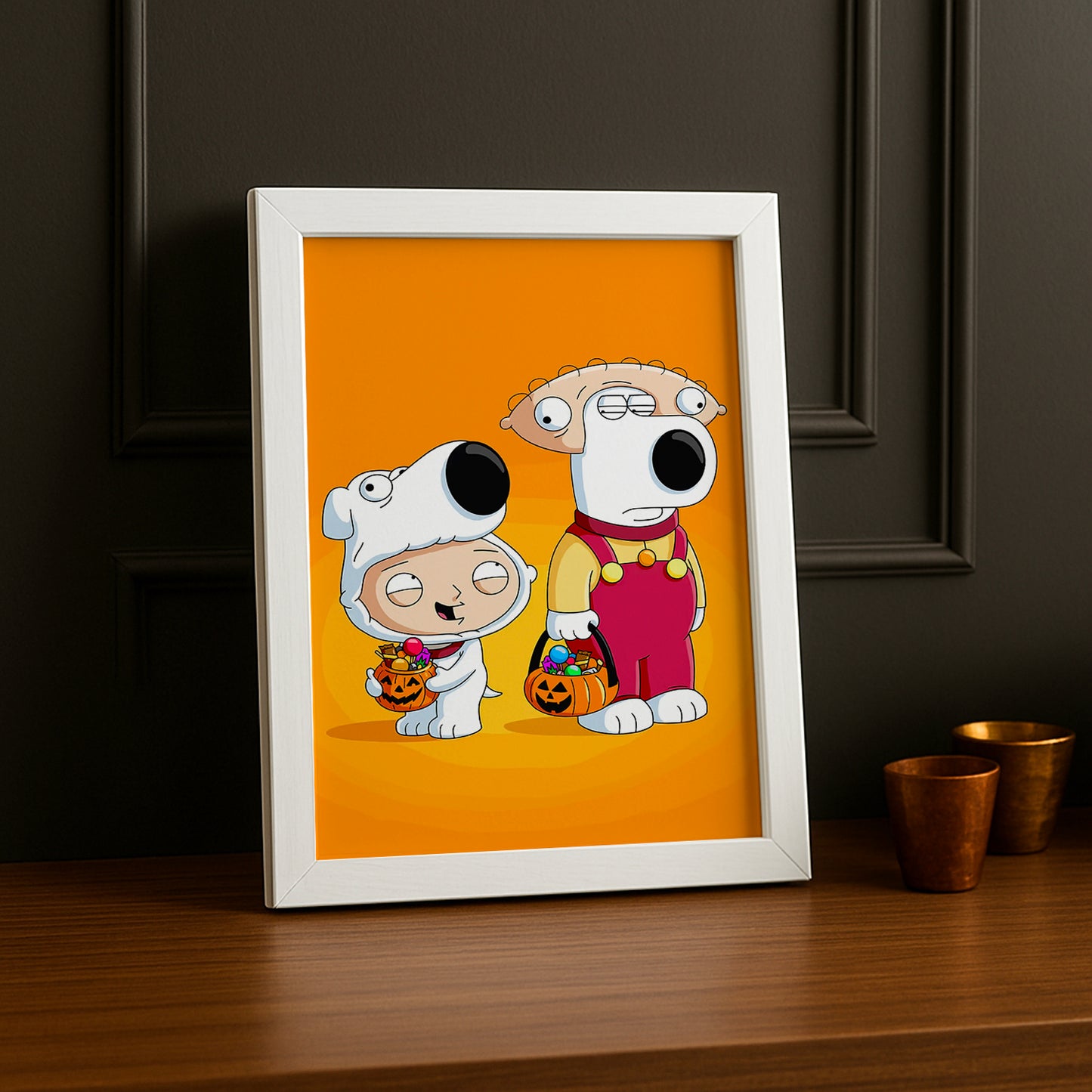 Cadre Photo Family Guy - Halloween