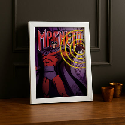 Cadre photo Magneto Marvel