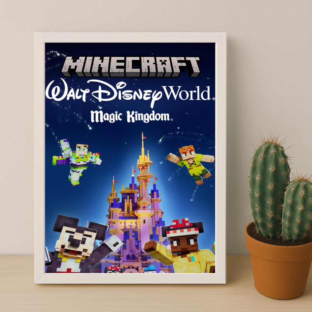 Cadre photo Minecraft - Walt Disney