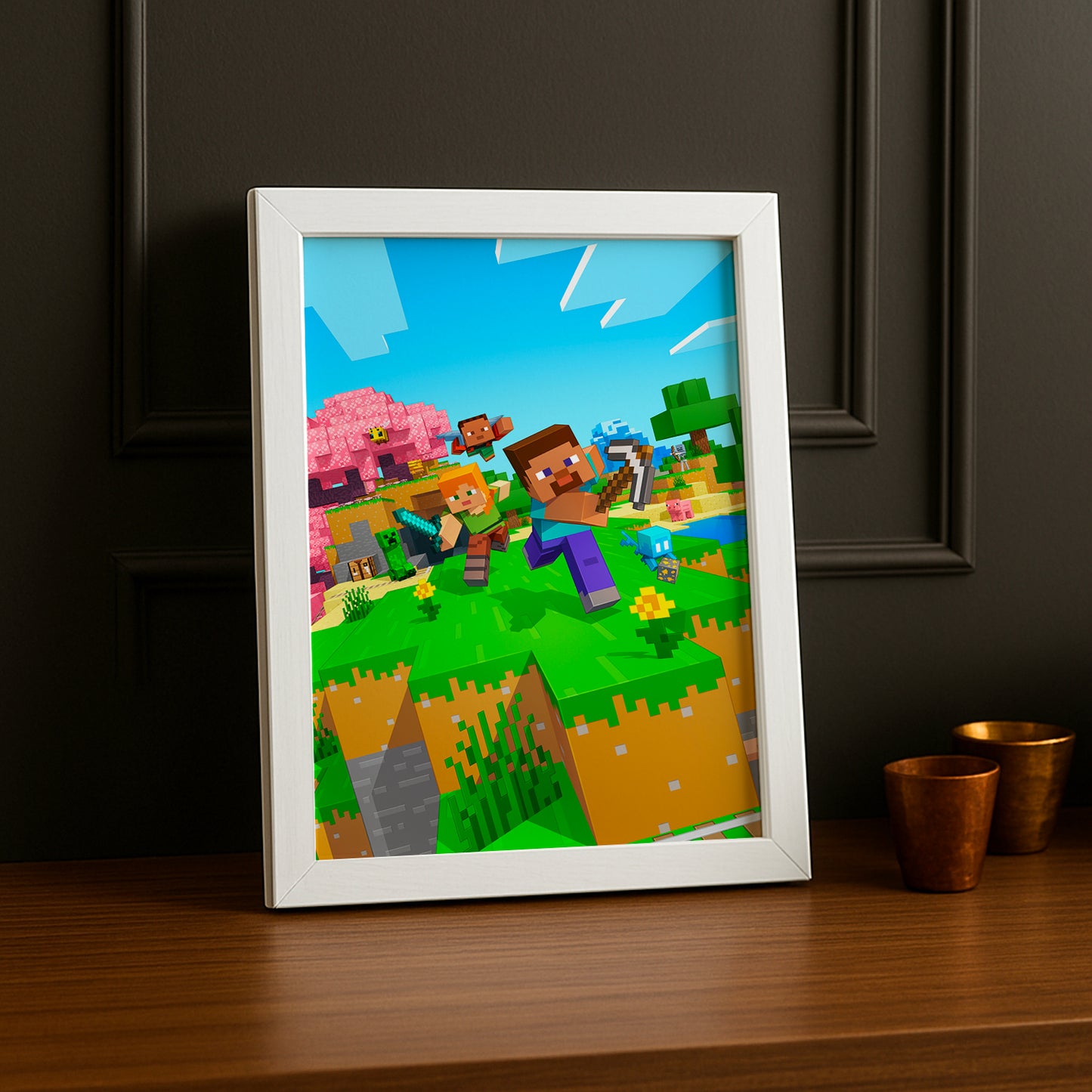 Cadre photo Minecraft - Bedrock