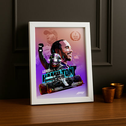 Cadre photo Lewis Hamilton Formula 1