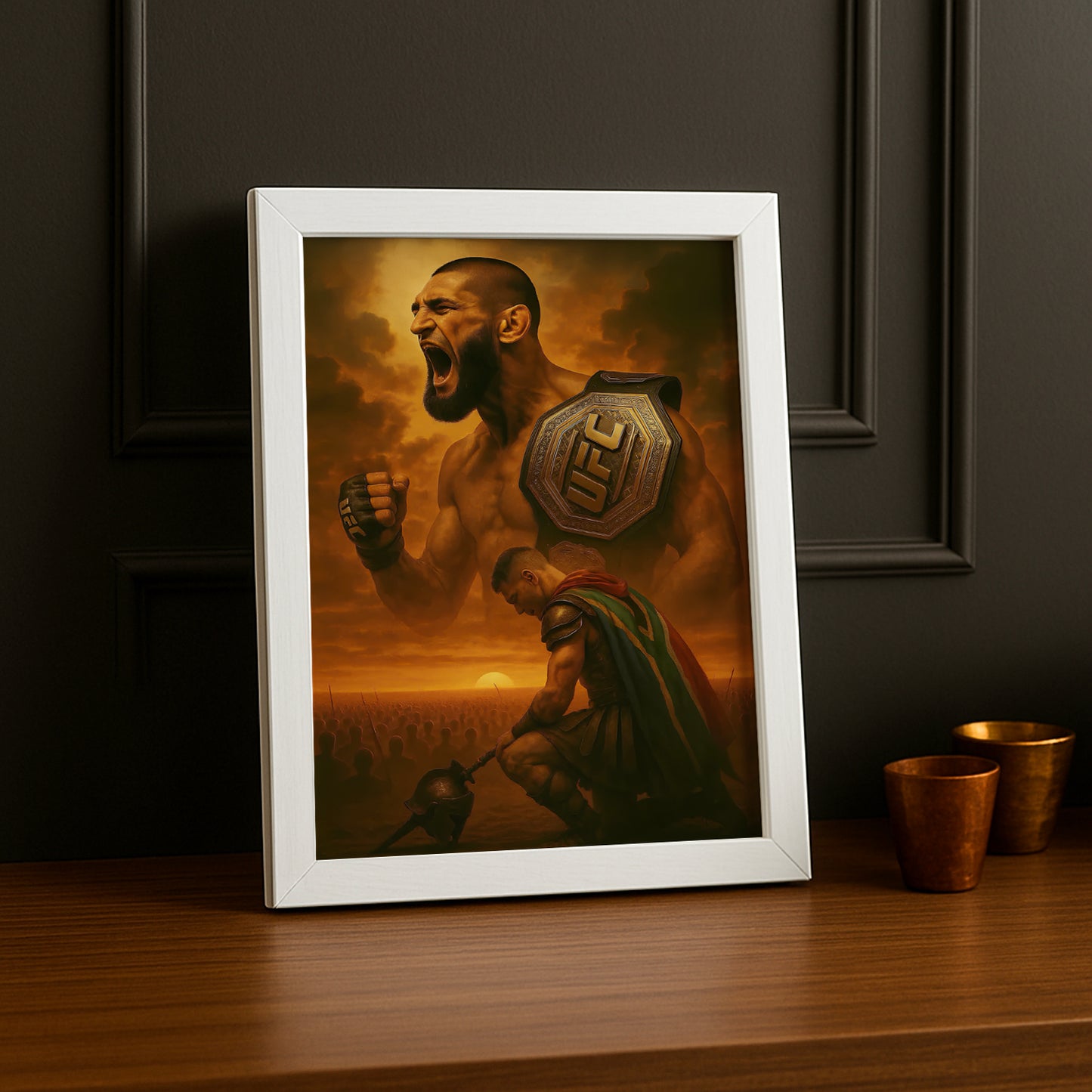 Poster UFC - Khamzat Chimaev Champion