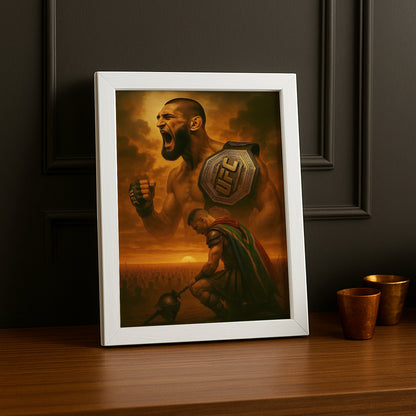 Poster UFC - Khamzat Chimaev Champion