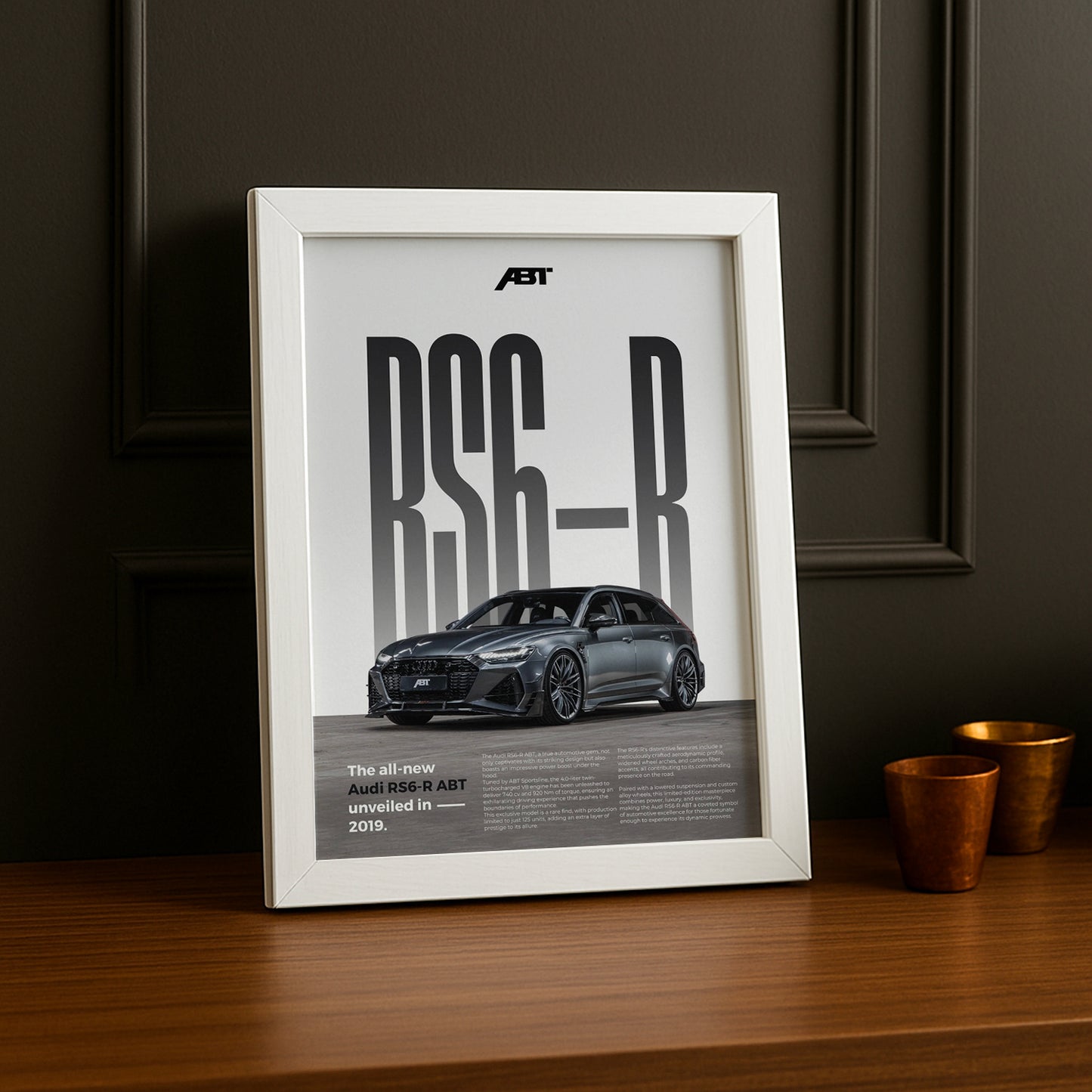 Poster Voitures - Audi RS6 ABT