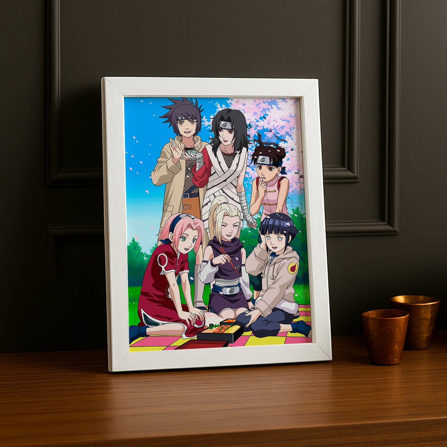 Cadre Photo Naruto - Girls on Picnic
