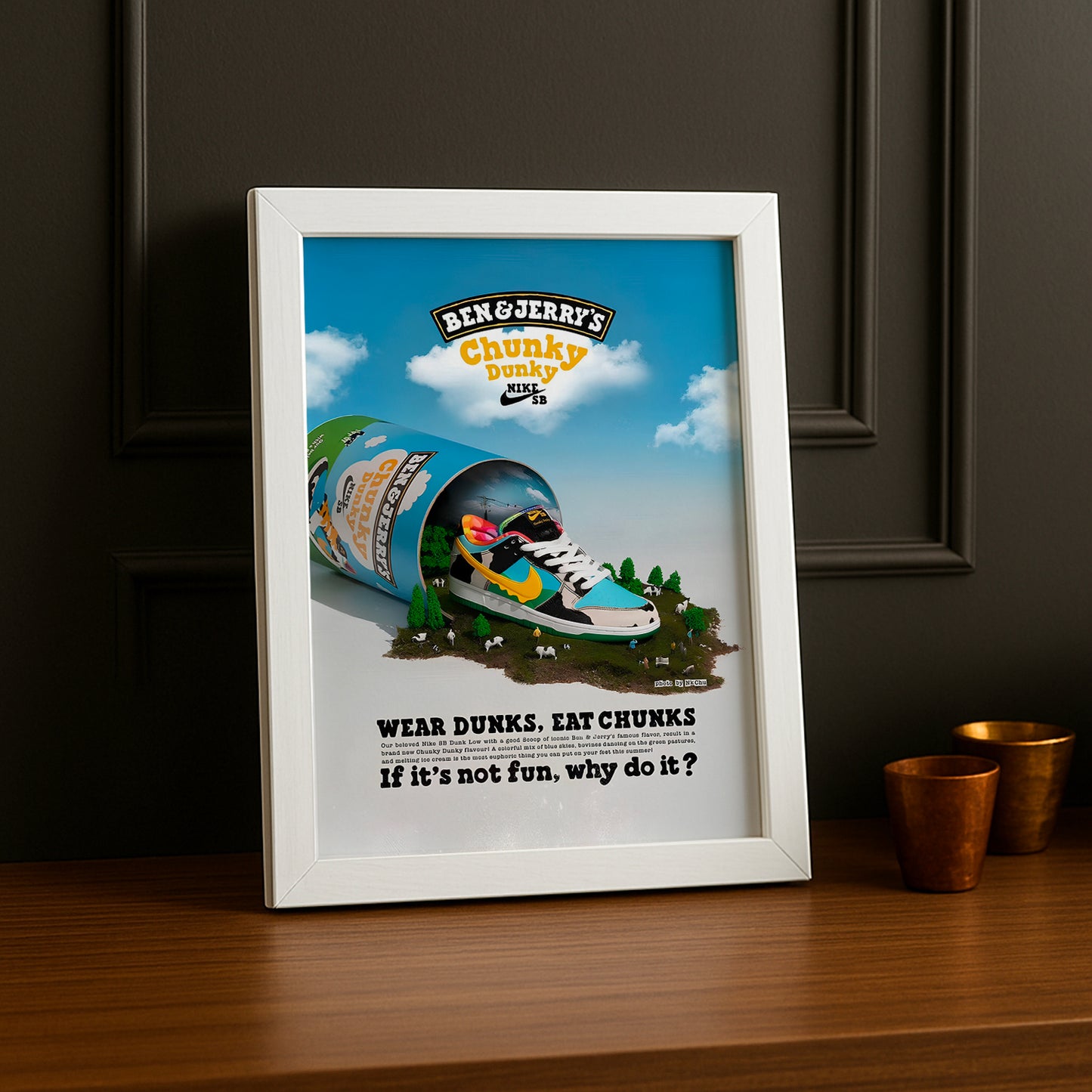 Poster Nike Ben & Jerry's Chunky Dunky
