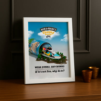 Poster Nike Ben & Jerry's Chunky Dunky