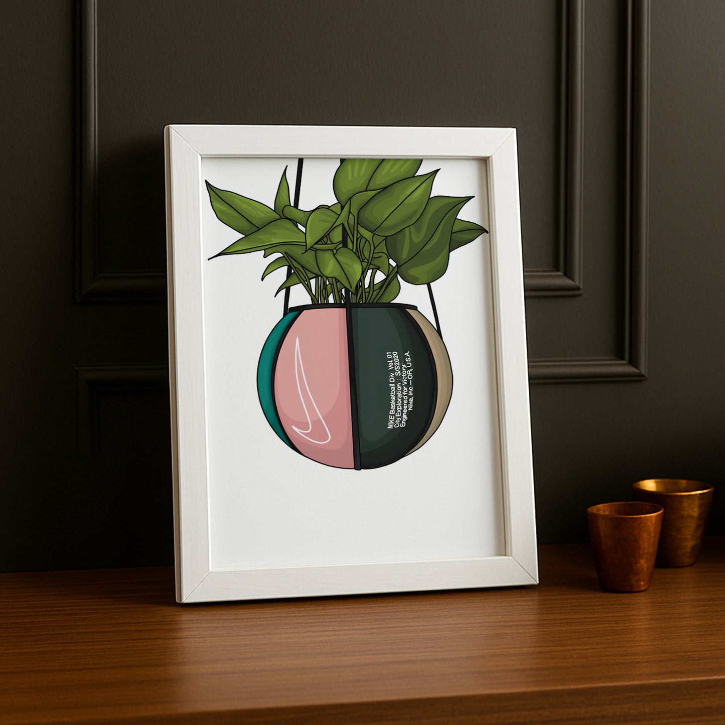Poster Nike Illustration Vase