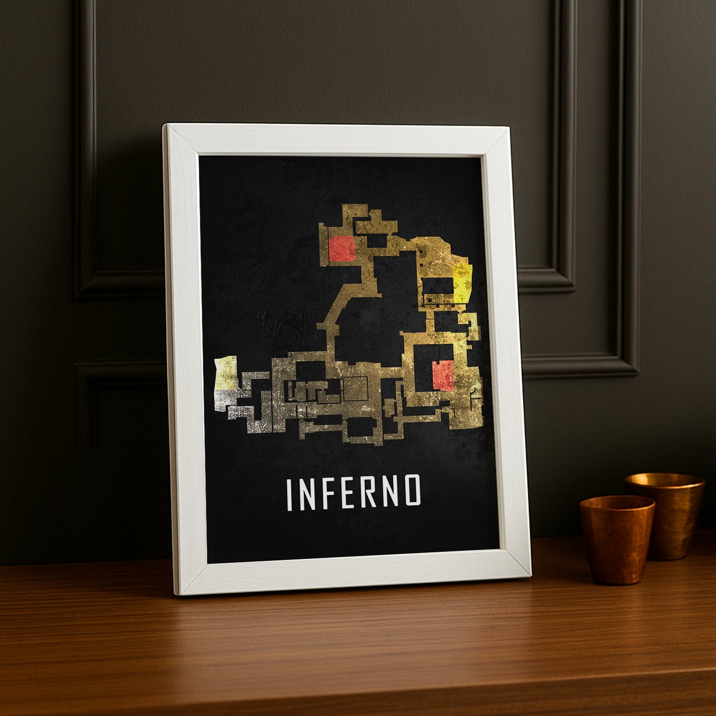 Cadre Photo Counter Strike - Map Inferno