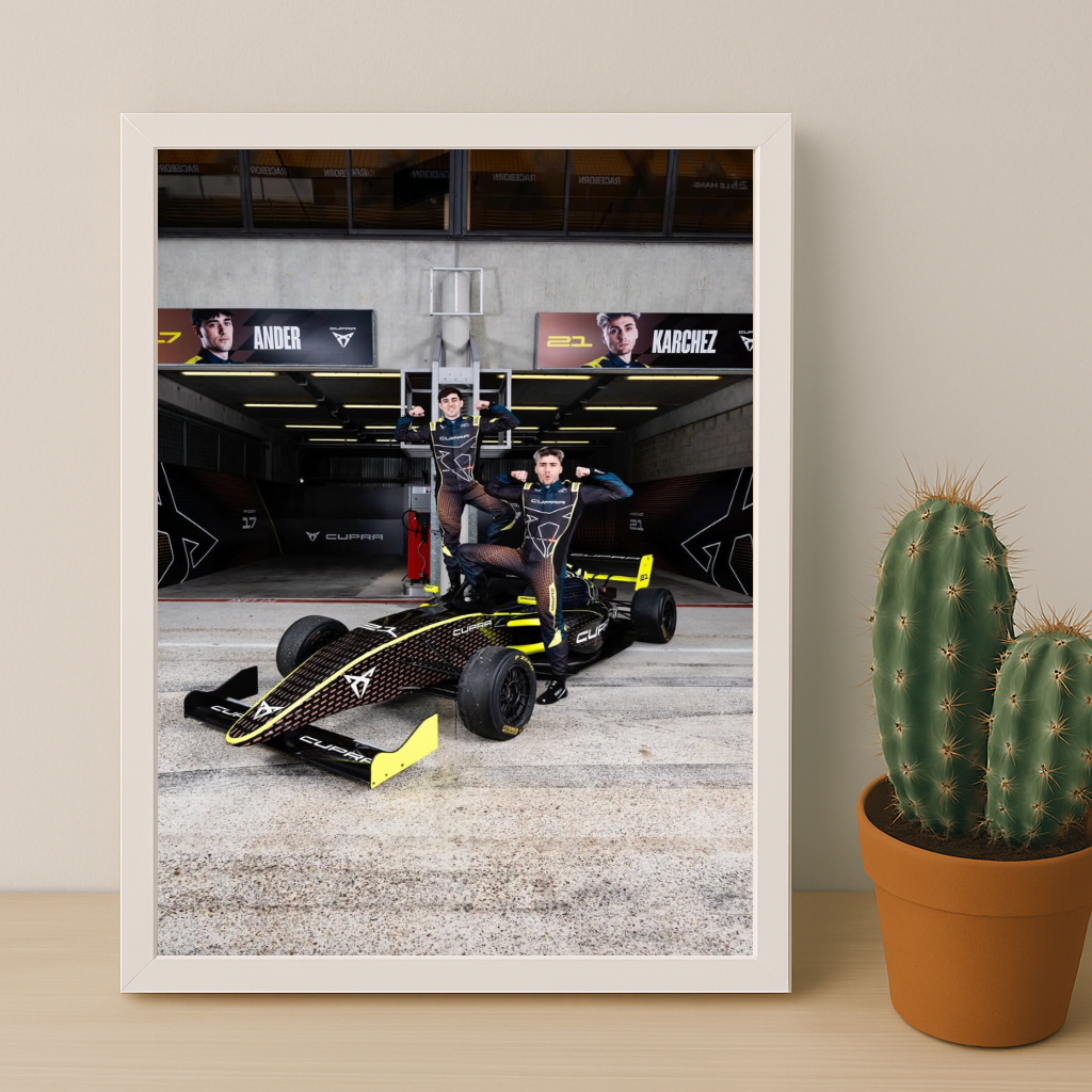 Poster encadrée GP Explorer - Écurie Cupra Ander x Karchez