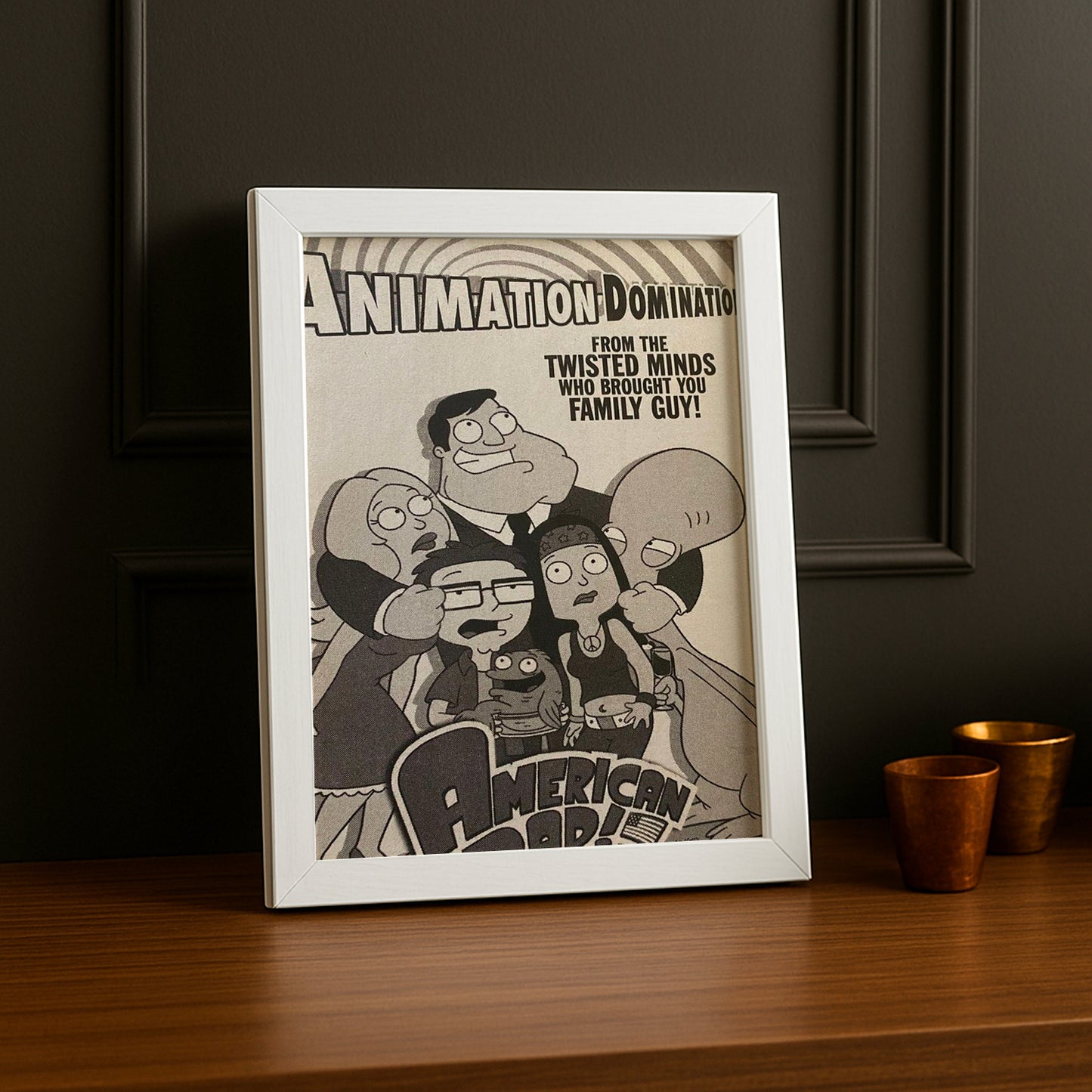 Cadre Photo American Dad - Animation Domination