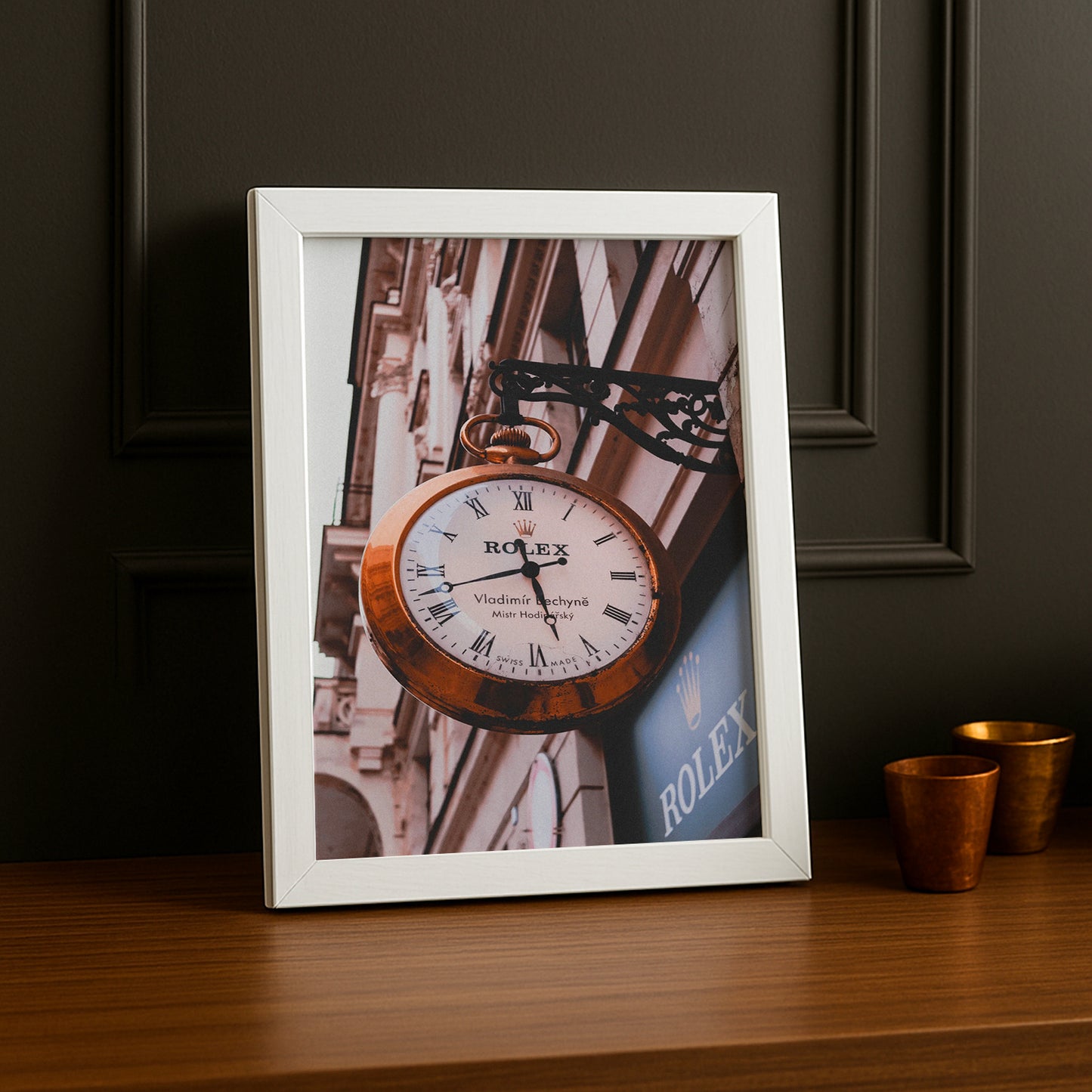Cadre photo Rolex horloge