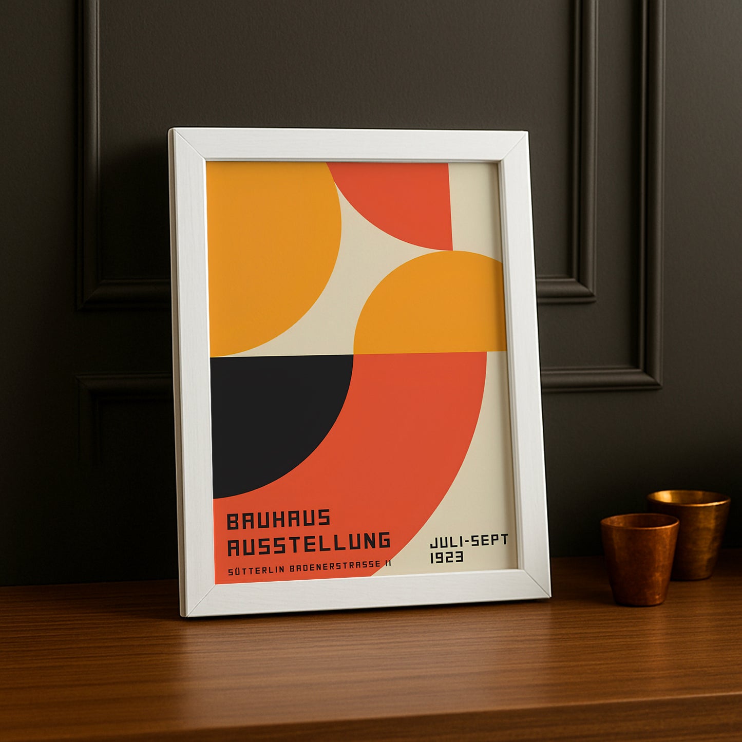 Cadre photo Bauhaus Juli-Sept 1923