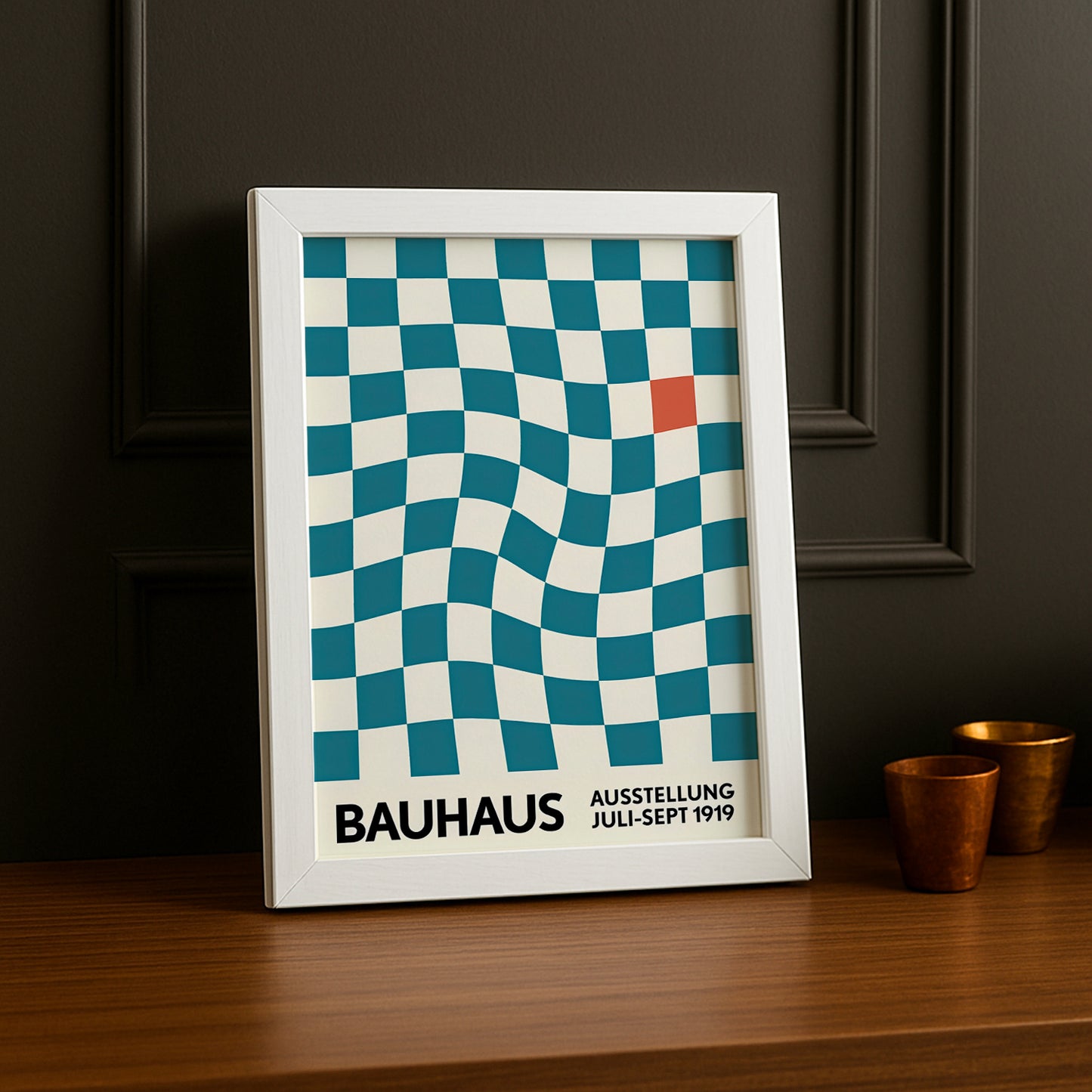 Cadre photo Bauhaus Ausstellung 1919