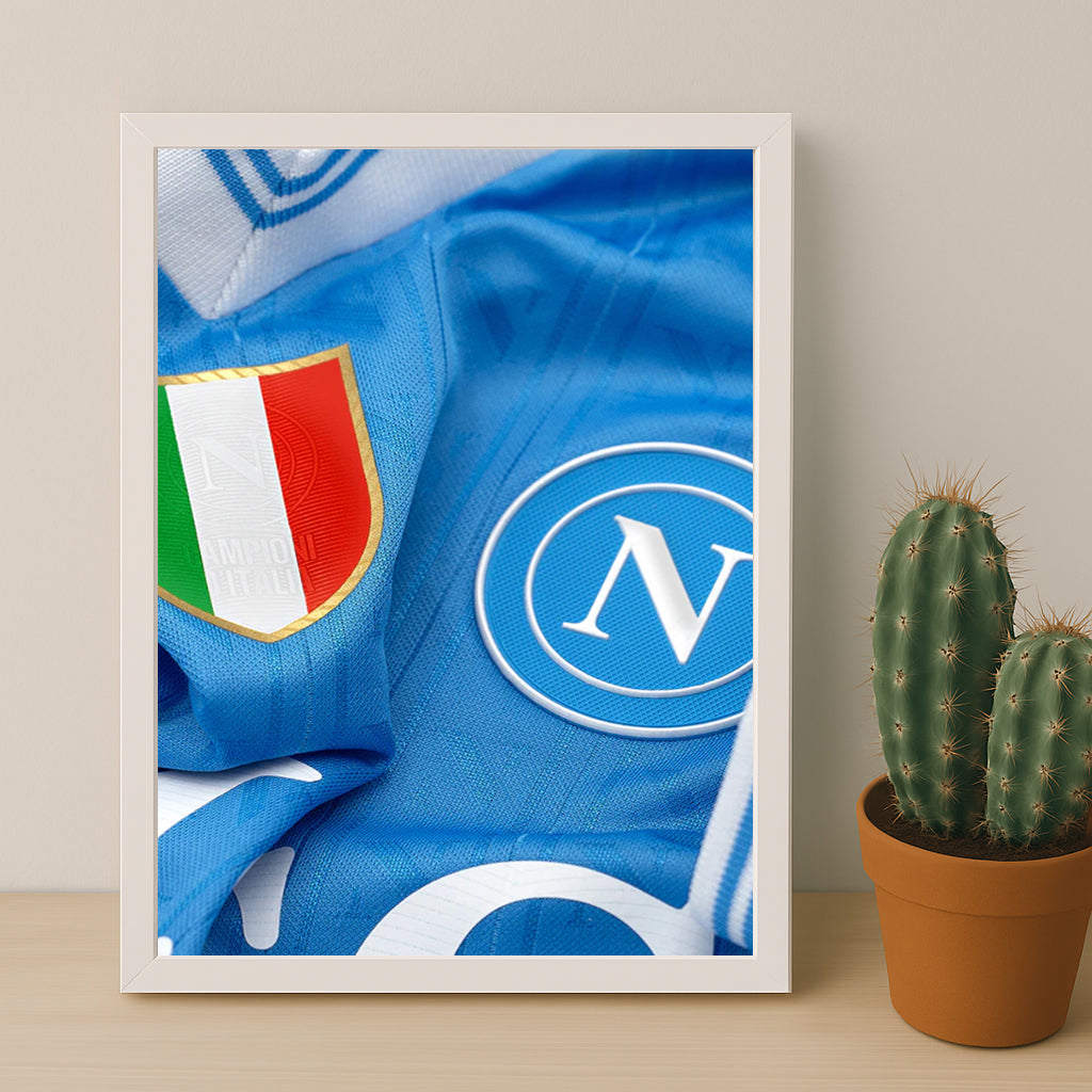 Poster Maillot Football - Napoli Kit 25-26