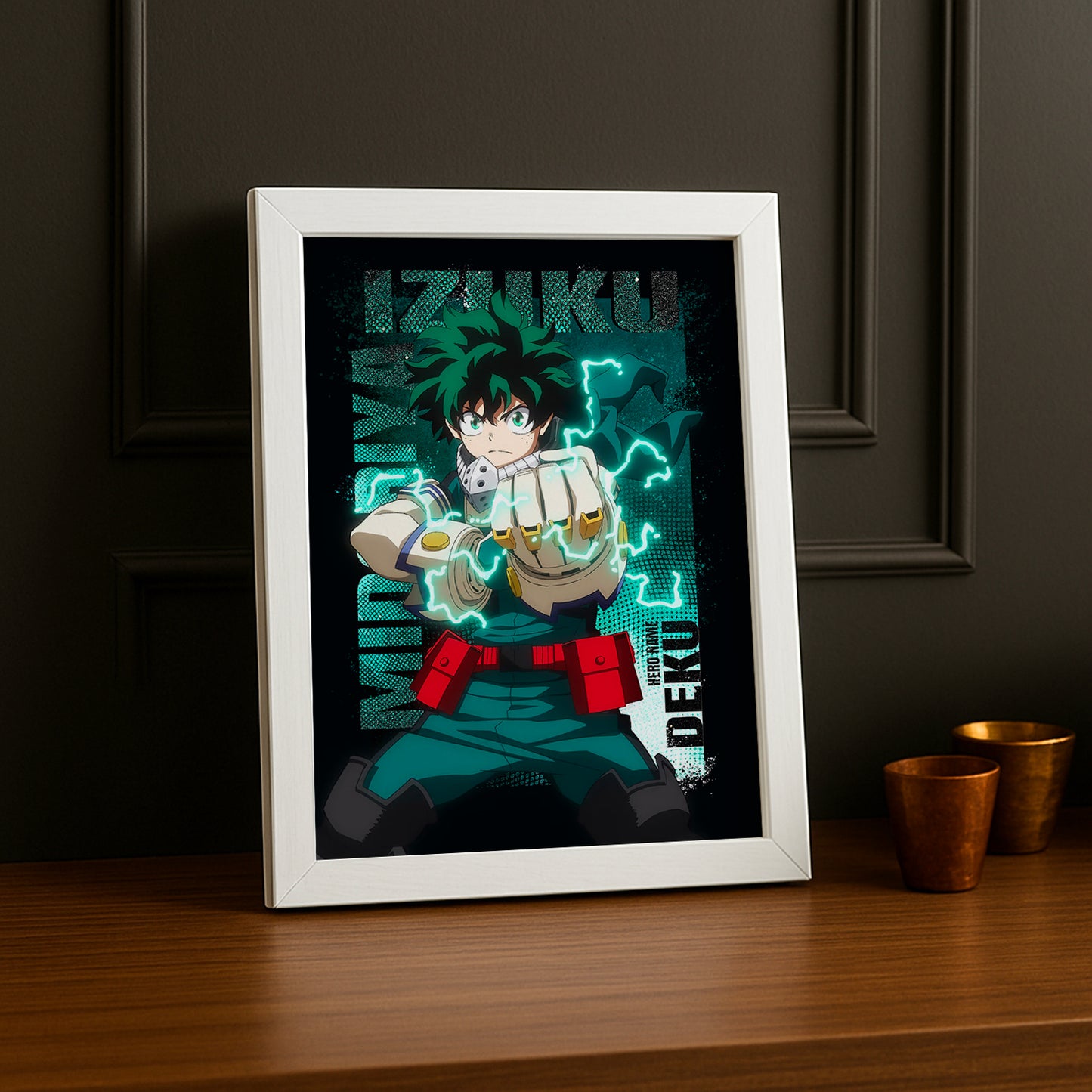 Cadre Photo My Hero Academia - Izuku Midoriya Deku