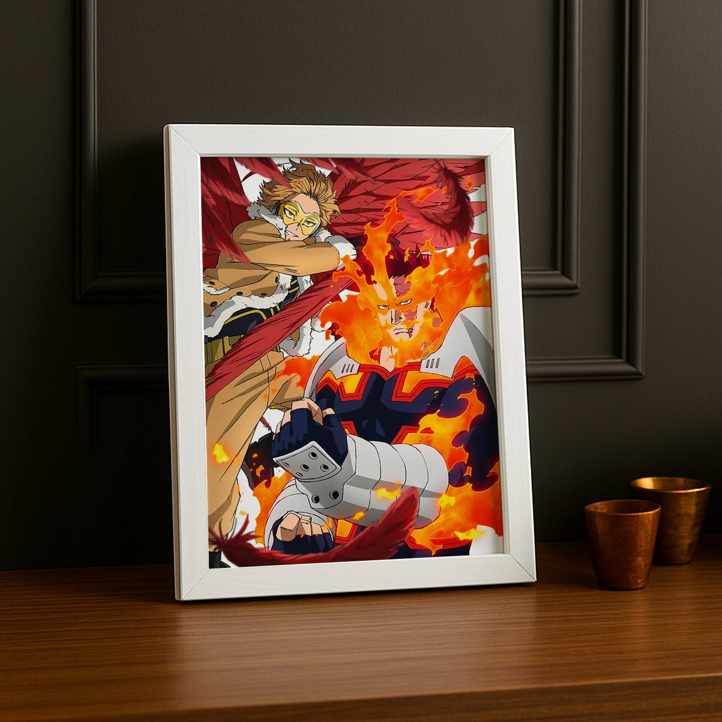 Cadre Photo My Hero Academia - Enji Todoroki