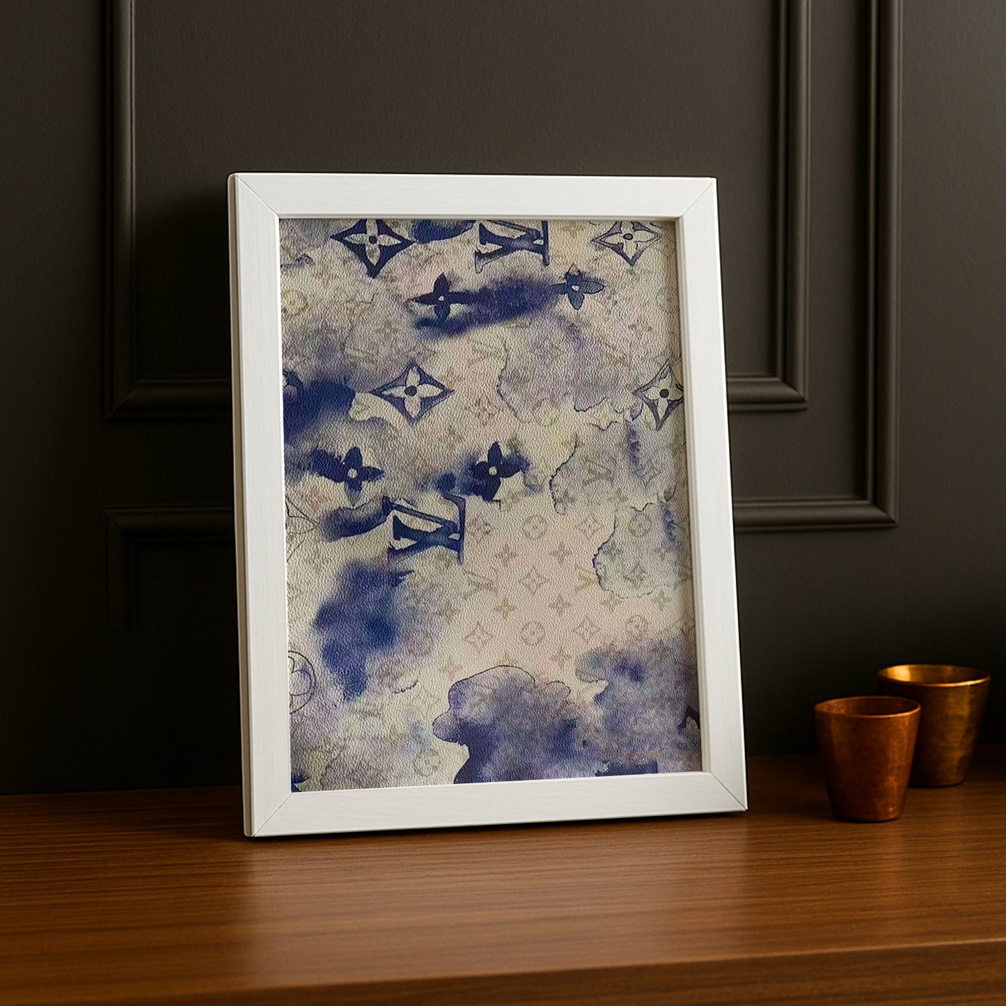 Cadre photo Louis Vuitton Encre