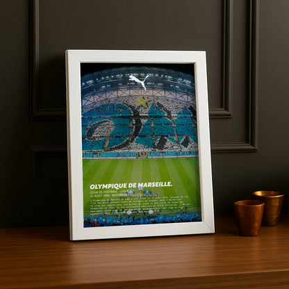 Cadre photo Olympique de Marseille Stade