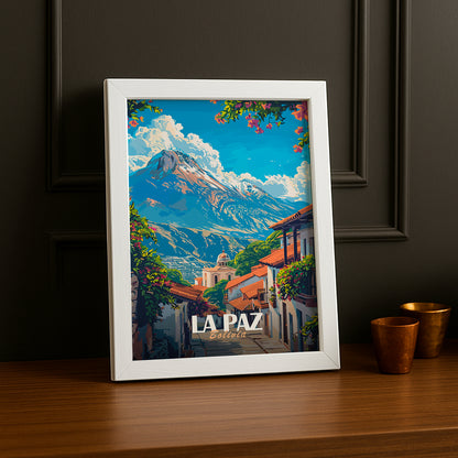 Cadre photo La Paz Bolivia