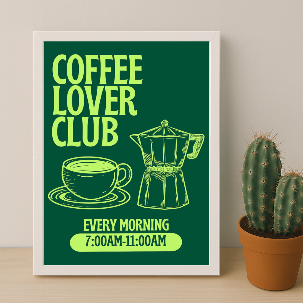 Cadre photo Coffee Lover - Every Morning