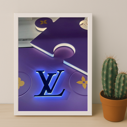 Cadre photo Louis Vuitton Puzzle