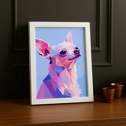 Chien géométrique - Poster