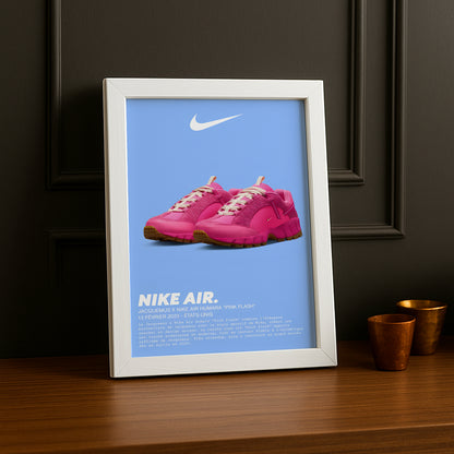 Jacquemus x Nike Air Humara Pink Flash Fotorahmen 