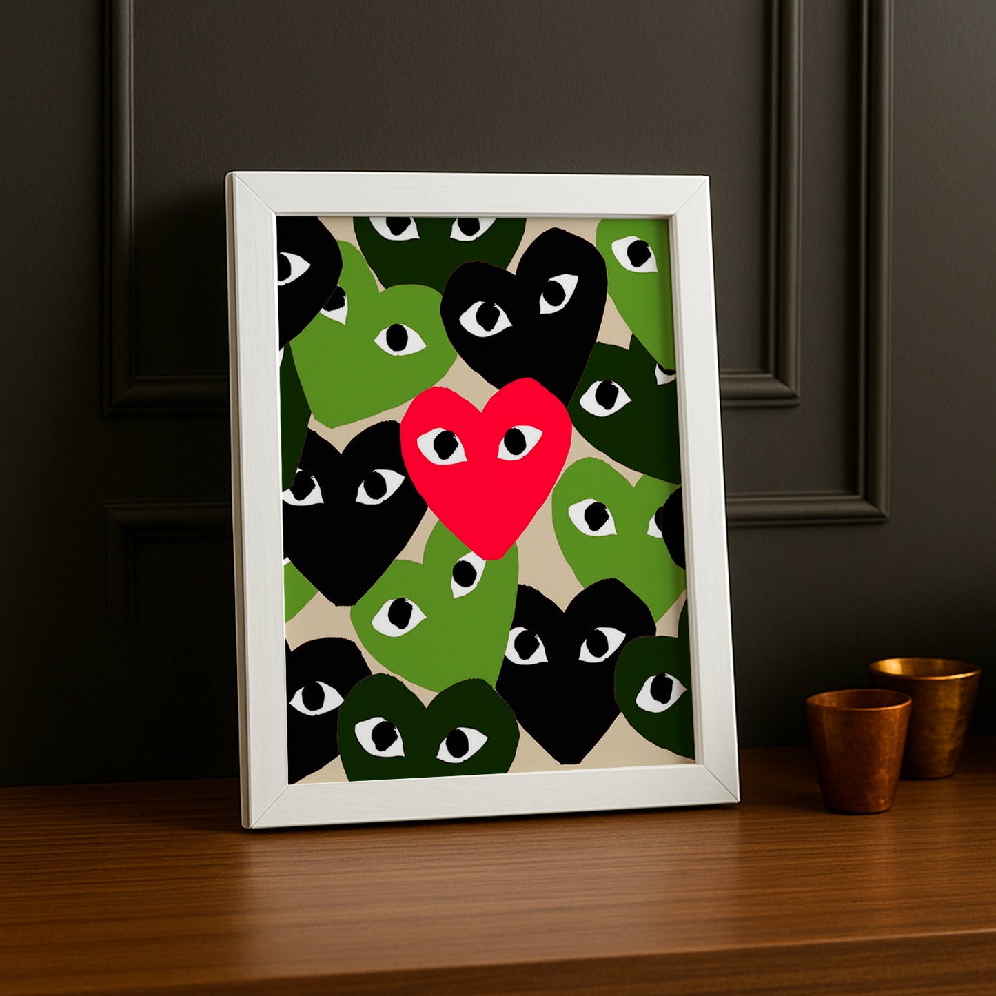 Cadre photo Comme Des Garçons Heart Attack