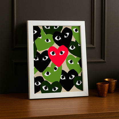 Cadre photo Comme Des Garçons Heart Attack