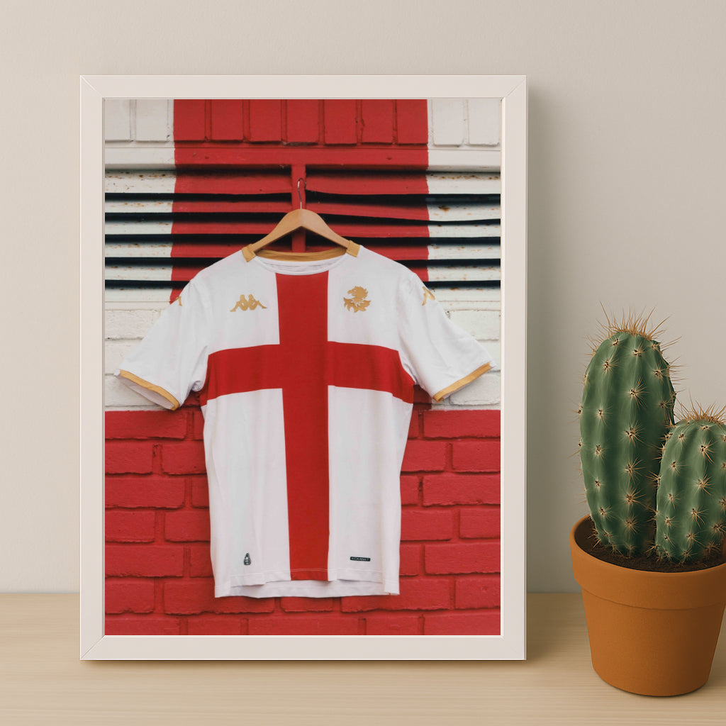Poster Maillot Football - Genoa Kit 25-26