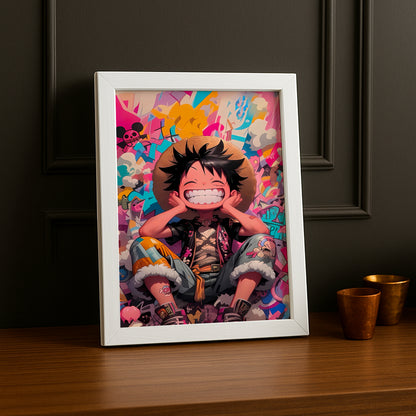 Cadre photo Luffy One Piece