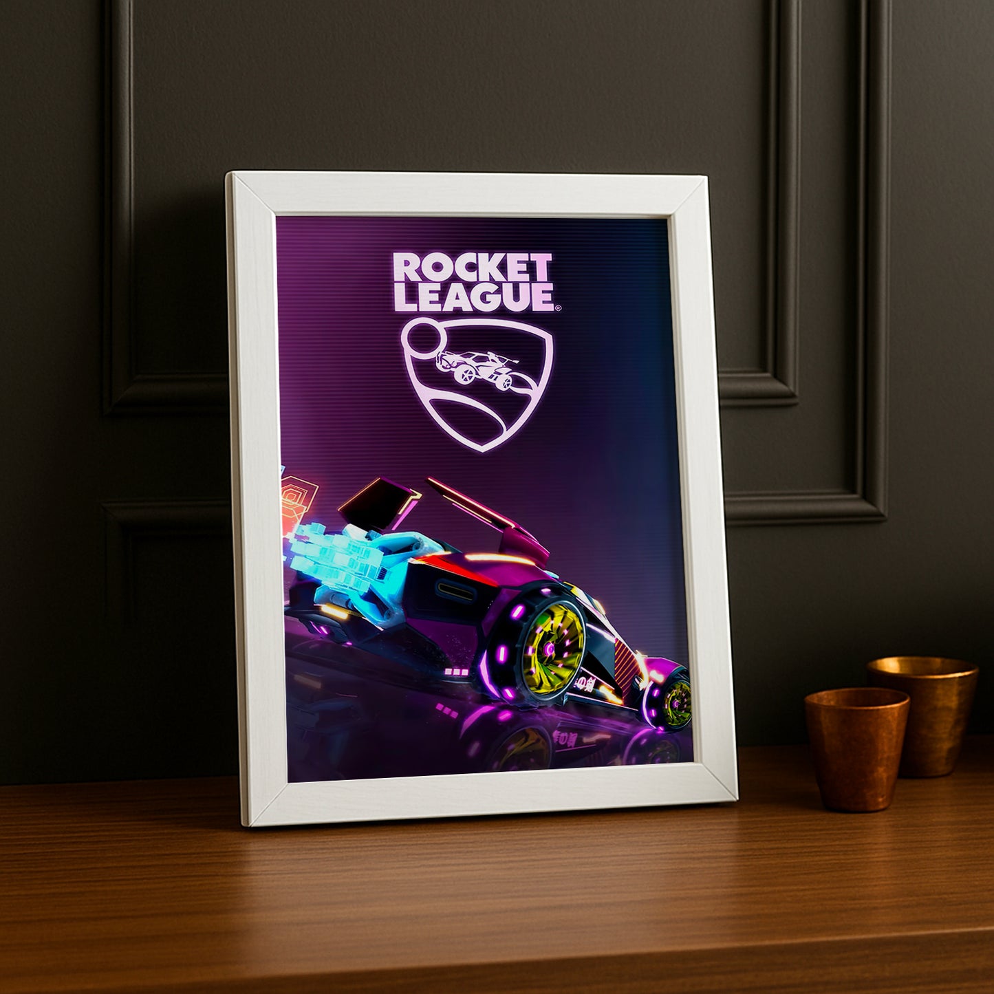 Cadre Photo Rocket League - Purple