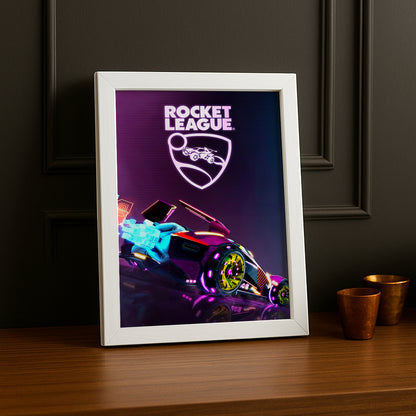 Cadre Photo Rocket League - Purple