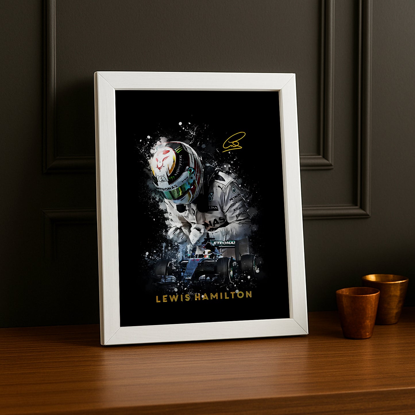 Cadre photo Lewis Hamilton Formula 1