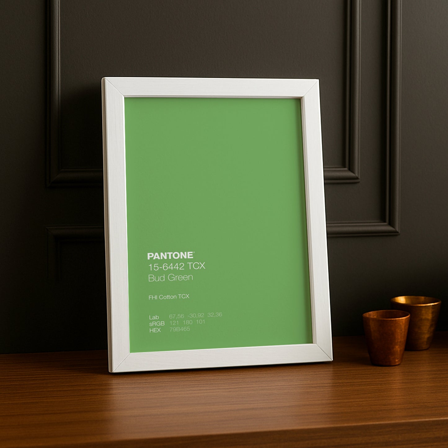 Cadre Photo Pantone - Bud Green
